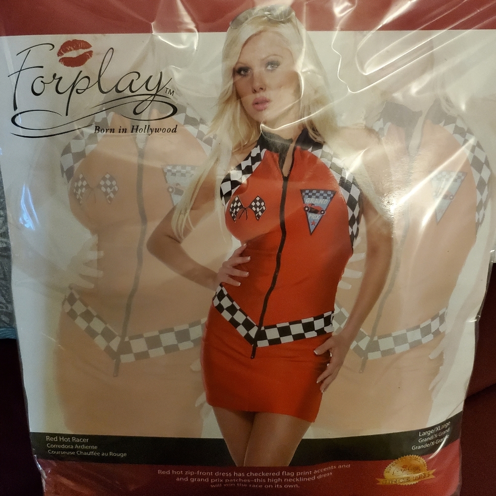 Red hot racer costume